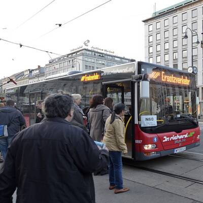 Öffi-Streik in Wien