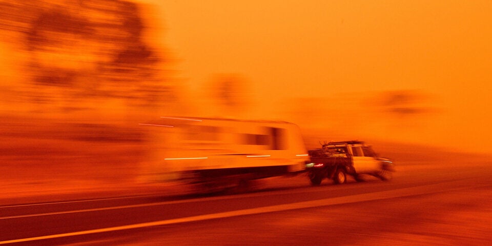 Australien-Rauchwolke weht bis Südamerika