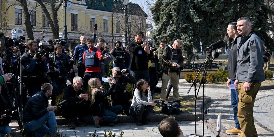 Klitschko: Russische Truppen nahe Kiew zurückgedrängt