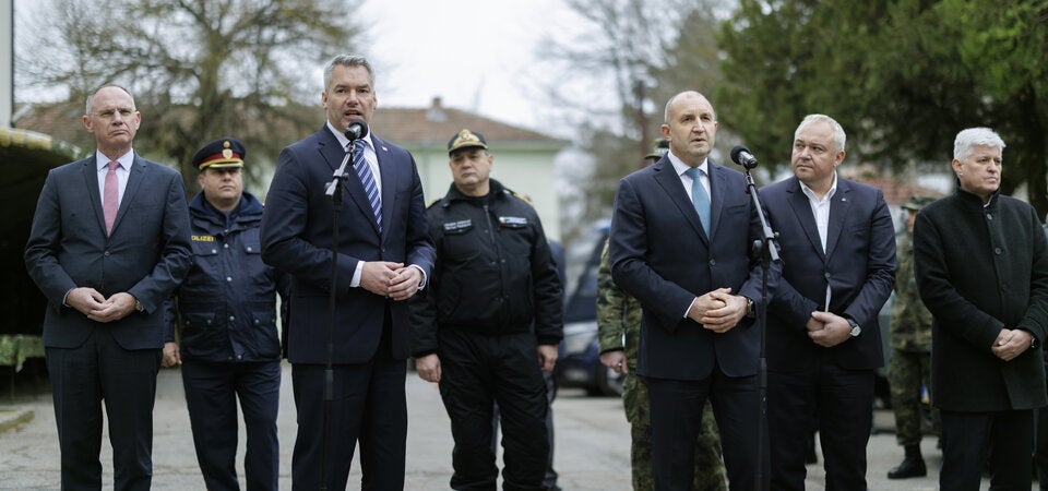 Nehammer fordert 2 Milliarden Euro für Bulgarien-Grenzschutz