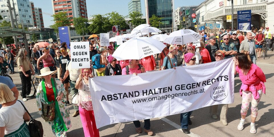 Großdemo in Salzburg