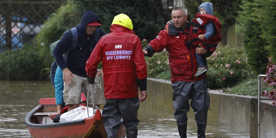 Unwetter in Österreich