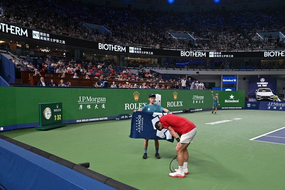 Vacherot gegen Djokovic