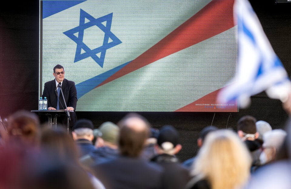 Nehammer, Sobotka und Rendi-Wagner bei Pro-Israel-Demo