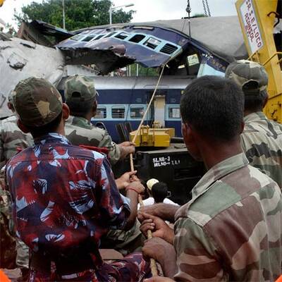 Zugunglück in Indien