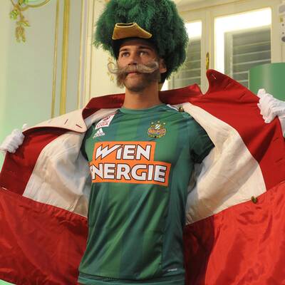 Das ist das neue Heim-Trikot von Rapid