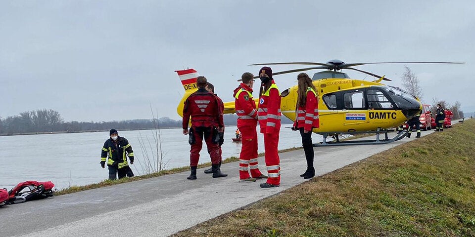 Leiche aus der Donau geborgen