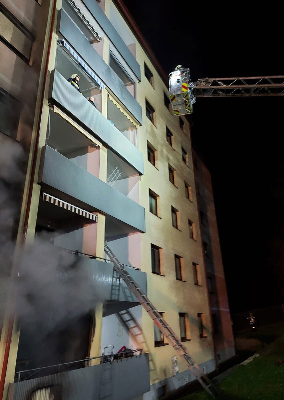 Brand in Traisen: Vier Verletzte, eine tote Frau