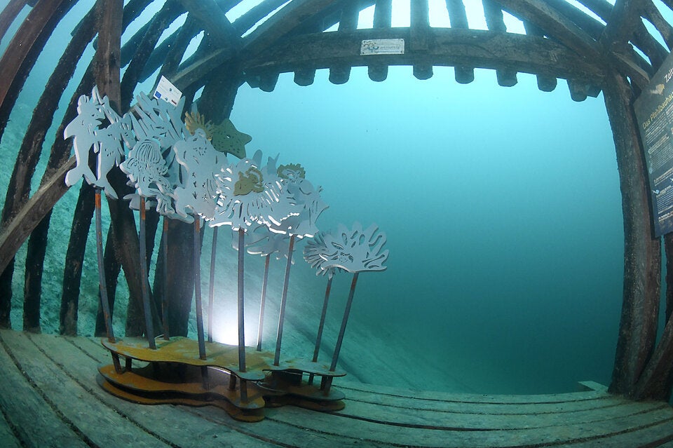 Attersee bekommt erste Unterwasserkrippe Österreichs
