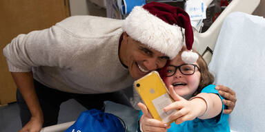 Obamas herzzerrei&szlig;ender Klinik-Besuch