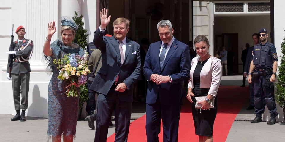 Máxima kocht für Ukraine-Flüchtlinge in Wien