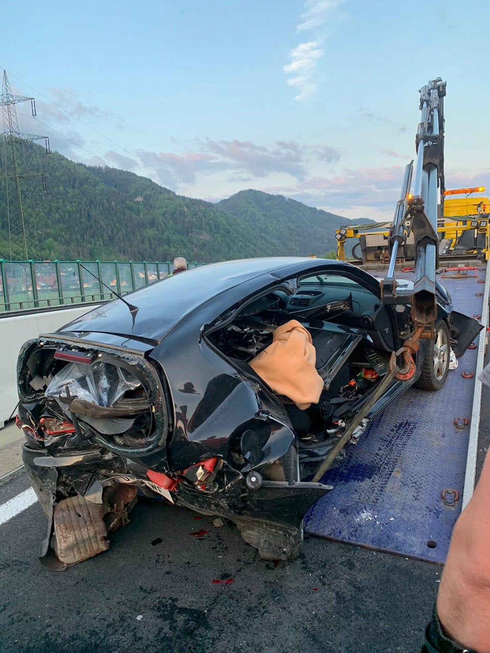 Vier Verletzte nach Auffahrunfall auf A9 bei Kalwang