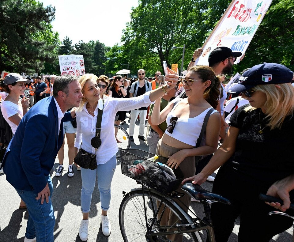 Freizeitpädagogen-Demo in Wien