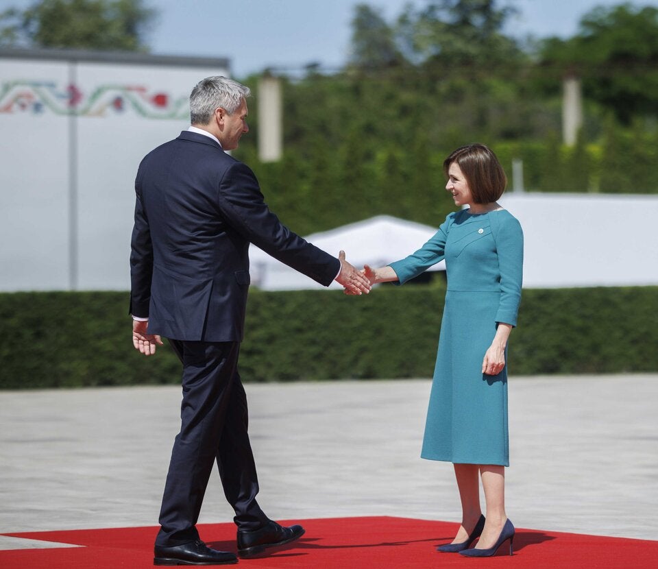 Selenskyj zu Europa-Gipfel in Moldau eingetroffen