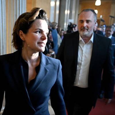 Rendi-Wagner bei der anschließenden Pressekonferenz