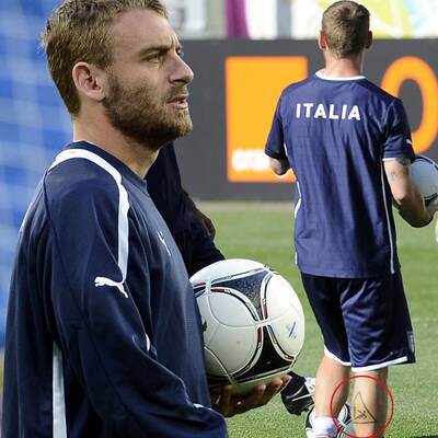 Die Tattoos der Fußball-Stars