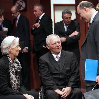 Euro-Finanzminister einigen sich auf Zypern-Rettungspaket.