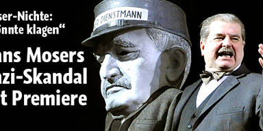 Nazi-Skandal um Hans Moser: Premiere