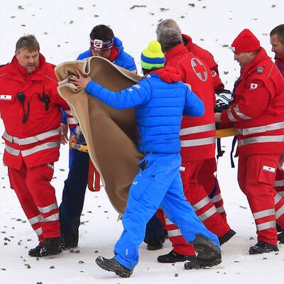 Schock-Momente beim Skifliegen am Kulm