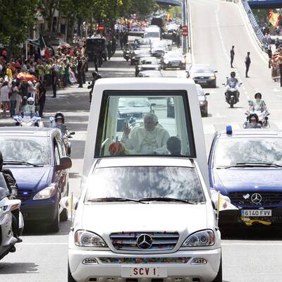 Benedikt XVI. bleibt vier Tage in Spaniens Hauptstadt