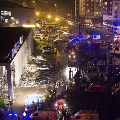Tote bei Einsturz von Supermarkt in Riga