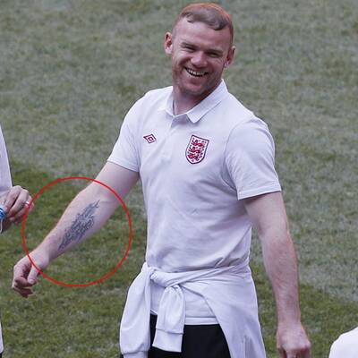 Die Tattoos der Fußball-Stars