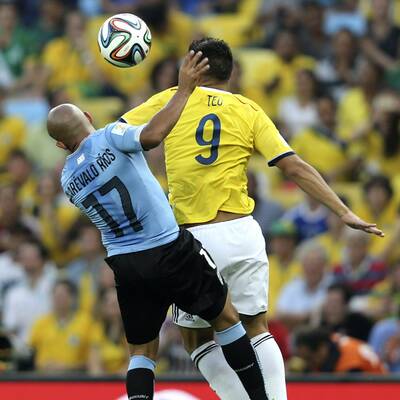 Bilder zu Kolumbien gegen Uruguay