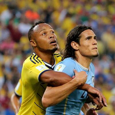 Bilder zu Kolumbien gegen Uruguay