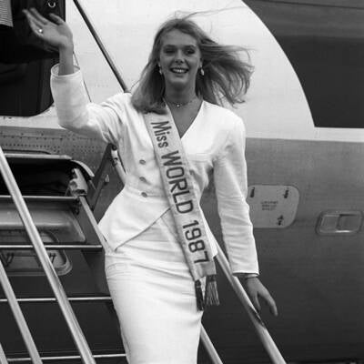 Ehemalige Schönheitskönigin im Parlament