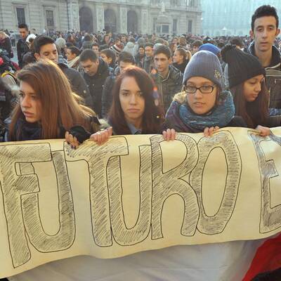 Tausende gehen seit Montag auf die Straße
