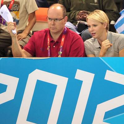 Charlene & Albert jubeln bei Olympia