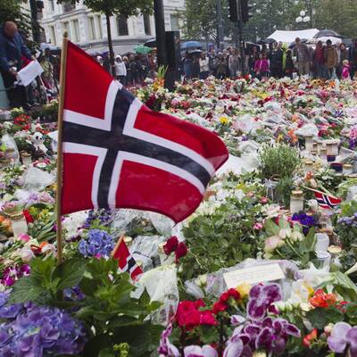 Trauer um die Terror-Opfer in Norwegen