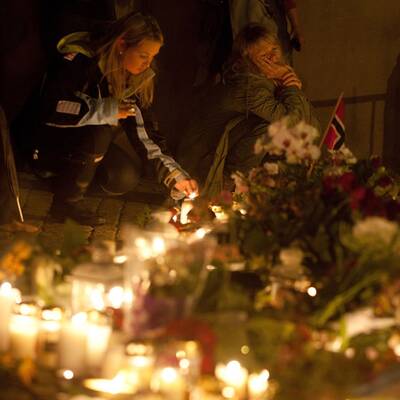 Trauer um die Terror-Opfer in Norwegen