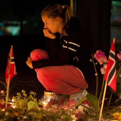 Trauer um die Terror-Opfer in Norwegen