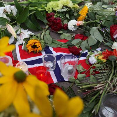 Trauer um die Terror-Opfer in Norwegen