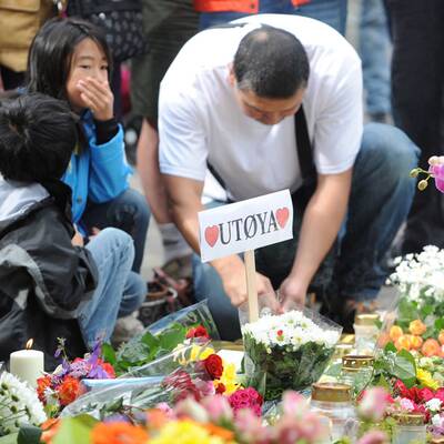 Trauer um die Terror-Opfer in Norwegen