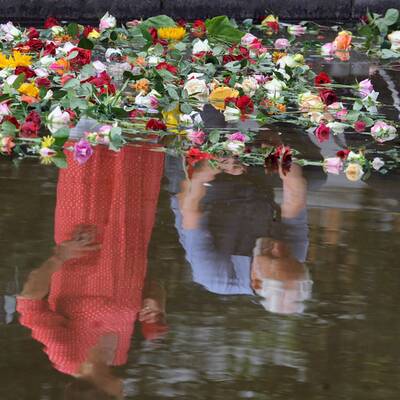 Trauer auf der Insel Utöya