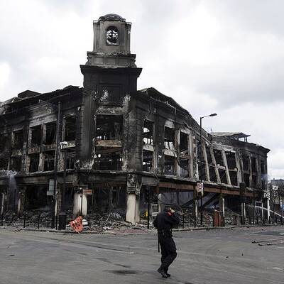 Massive Ausschreitungen in Tottenham