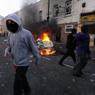 Flammen über London