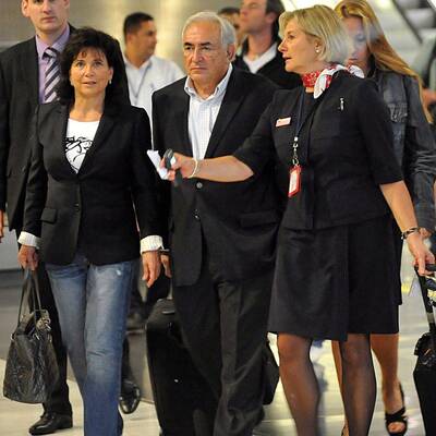 Strauss-Kahn zurück in Paris 