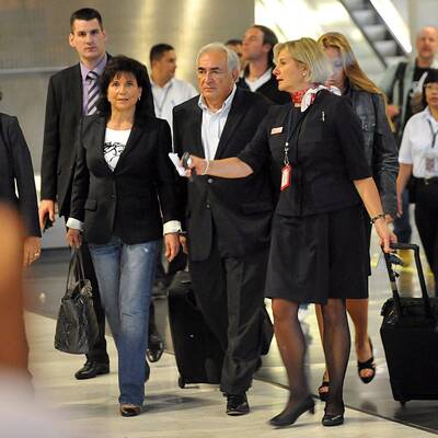 Strauss-Kahn zurück in Paris 