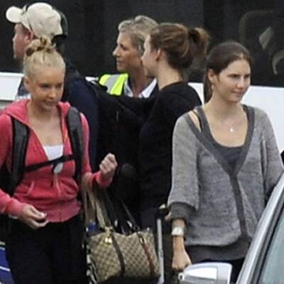 Amanda Knox ist wieder daheim
