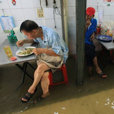 Jahrhundert-Hochwasser in Bangkok