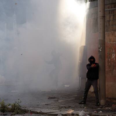 Proteste gegen Berlusconi in Rom