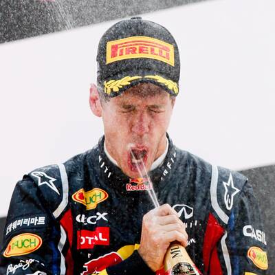 So jubeln Vettel und Red Bull