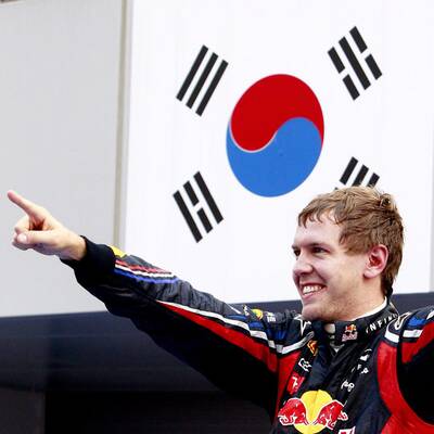 So jubeln Vettel und Red Bull