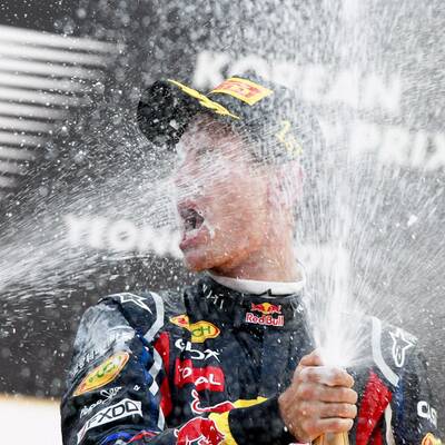 So jubeln Vettel und Red Bull