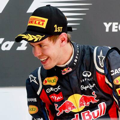 So jubeln Vettel und Red Bull