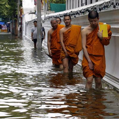 Land unter in Bangkok
