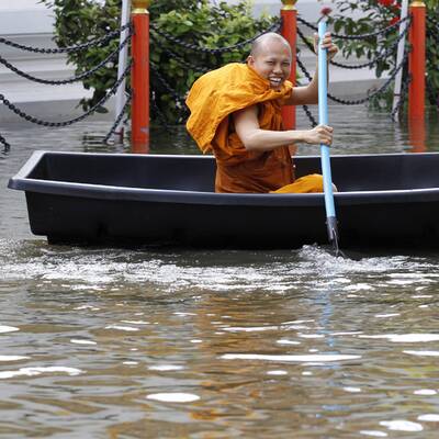 Land unter in Bangkok